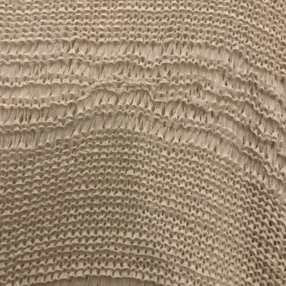 H&M White Open Weave Knit Boxy Top - Picture 8 of 12